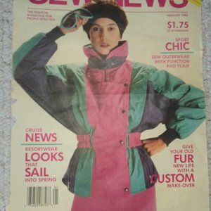 Vintage Ski Jacket Sewing Pattern by Daisy Kingdom